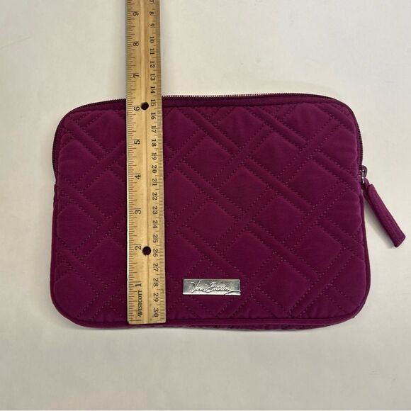 Vera Bradley Quilted Pink Purple Tablet E Reader Sleeve 8.5” X 6.5” - Picture 6 of 7